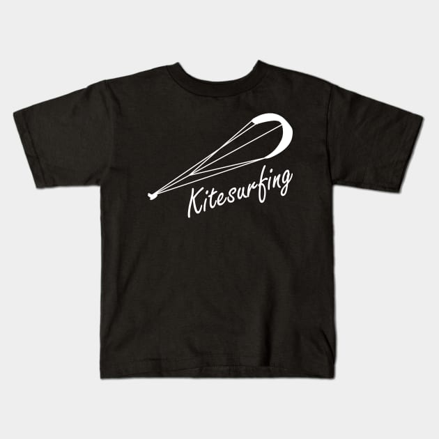 Kitesurfing Kids T-Shirt by KC Happy Shop